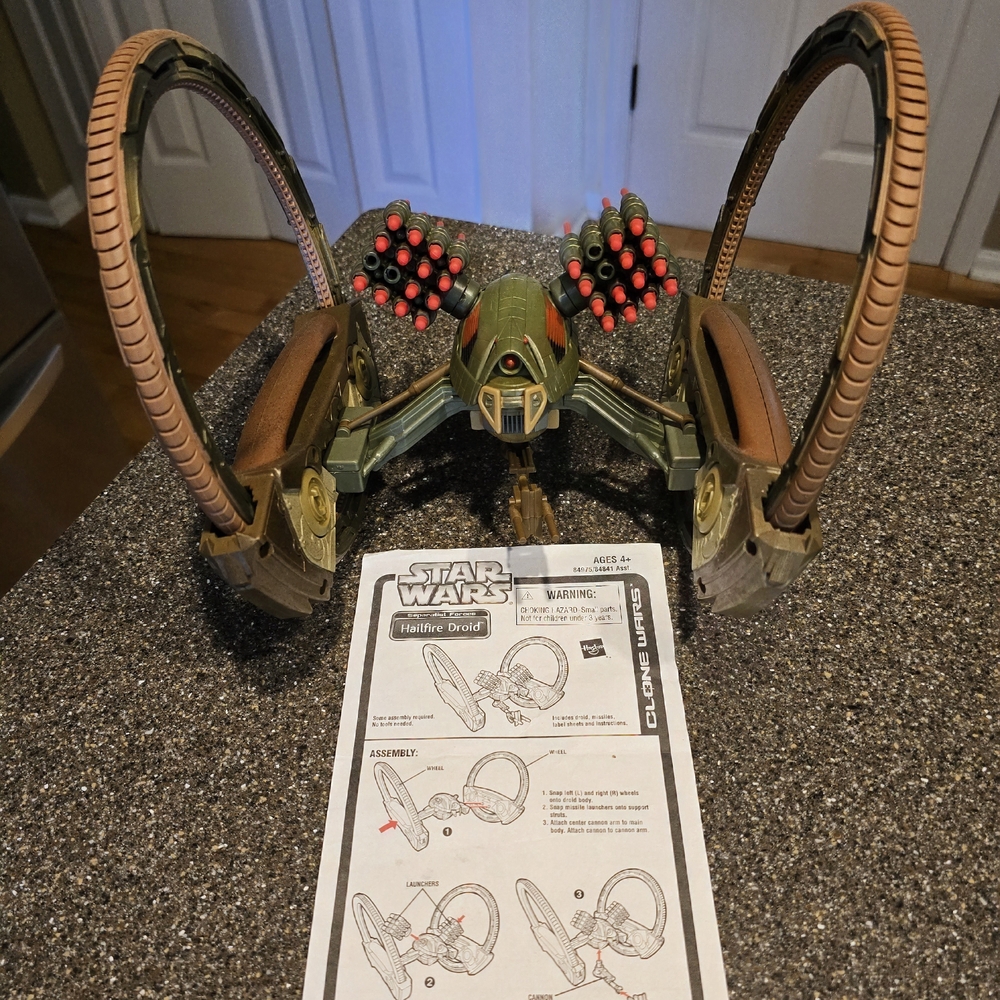 Star Wars Tri-Fighter Droid Toy!